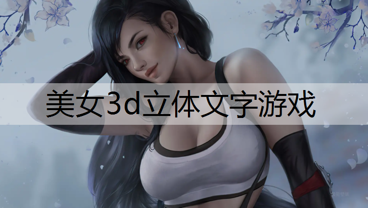 美女3d立体文字游戏